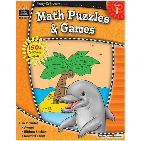 RSL: Math Puzzles & Games (Gr. 1)