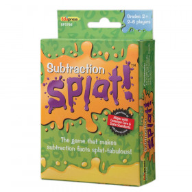 Subtraction Splat! Card Game