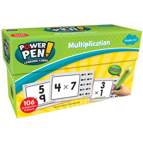 Power Pen? Learning Cards: Multiplication