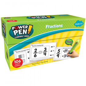 Power Pen? Learning Cards: Fractions