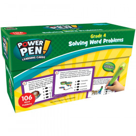 Power Pen? Learning Cards: Solving Word Problems (Gr. 4)