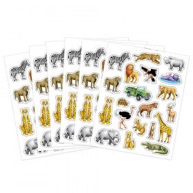 Safari Stickers, Pack of 120