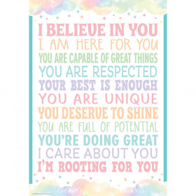 I Believe In You Positive Poster