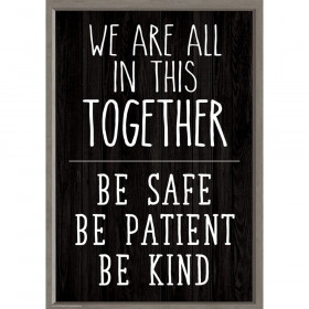 We Are All in This Together Positive Poster, 13-3/8" x 19"