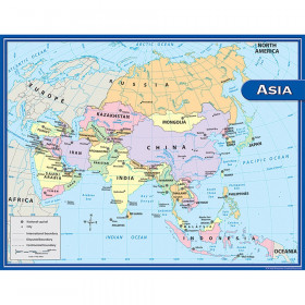 Asia Map Chart