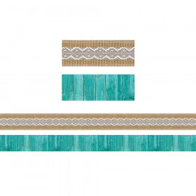 Shabby Chic Double-Sided Border