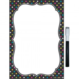 Clingy Thingies Small Note Sheet with Pen, Chalkboard Brights