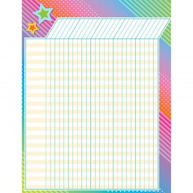 Colorful Vibes Incentive Chart