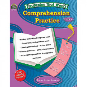 Comprehension Practice Gr 4 Strategies That Work