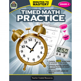 Minutes to Mastery - Timed Math Practice (Gr. 4)