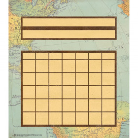 Travel the Map Incentive Charts, Pack of 36