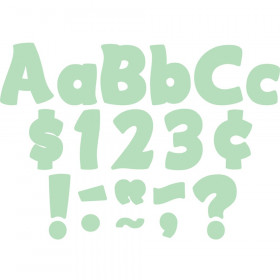 Mint Green Funtastic 4" Letters Combo Pack