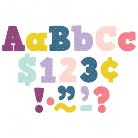 Oh Happy Day Bold Block 4" Letters Combo Pack, 230 Pieces