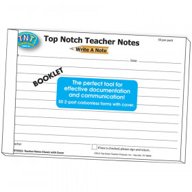Write A Note Booklet
