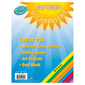 Assorted Tag-Weight Paper, 8.5" x 11", 48 Sheets
