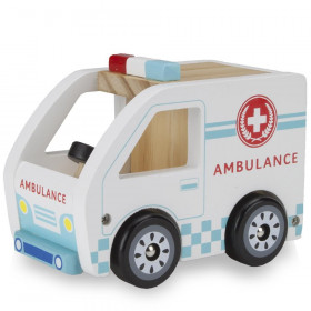 Wooden Wheels Ambulance