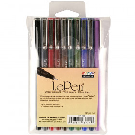 Flair, Scented Felt Tip Pens, Assorted Sunday Brunch Scents & Colors,  0.7mm, 6 Count - SAN2125407