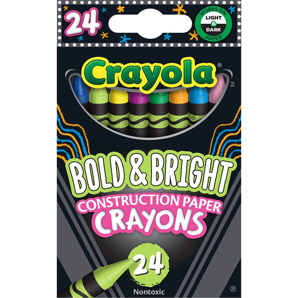 Crayola Large Washable Crayons, 16 colors - BIN523281
