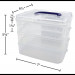 Clear Stackable Storage Containers - 3 Tier - TCR20449 | Teacher Created Resources | Storage Containers