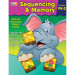 CD-704880 - Sequencing & Memory Gr Pk And Up in Activity Books