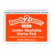 Jumbo Washable Stamp Pad - Orange - 6.2L x 4.1"W - CE-10035 | Learning Advantage | Stamps & Stamp Pads"
