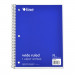 1-Subject Notebook, 70 Page, Wide Ruled, Blue - CLI22038 | C-Line Products Inc | Note Books & Pads