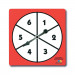 1-6 Number Spinners - Set of 5 - CTU7347 | Learning Advantage | Probability