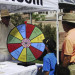 12 inch COLOR Prize Wheel WITH Floor Stand