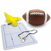 Dry Erase Football Coaching Clipboard