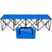6-Foot Portable Folding 4 Seat Bench, Blue