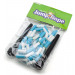 Blue and White 7-foot jump rope with plastic segmentation