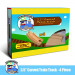 3.5' Curved Wooden Train Tracks, 4-pack