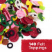 Let's Make a Pizza Playset with 140 Toppings