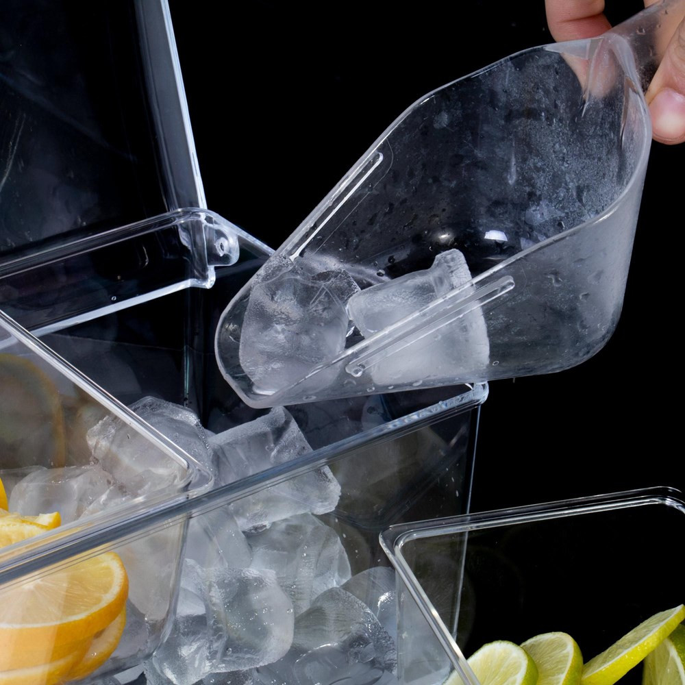 Clear Garnish Station, 5 Compartment