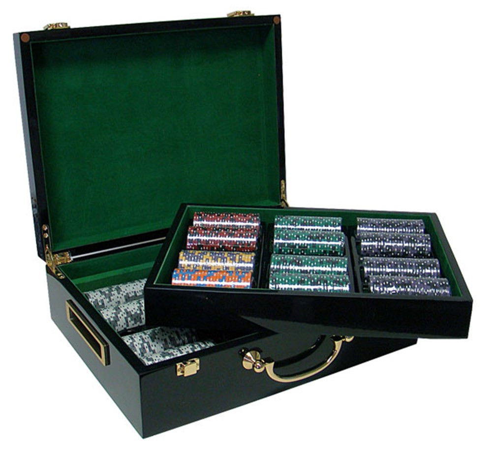 500 Ct - Pre-Packaged - Ace King Suited 14 G - Hi Gloss Case