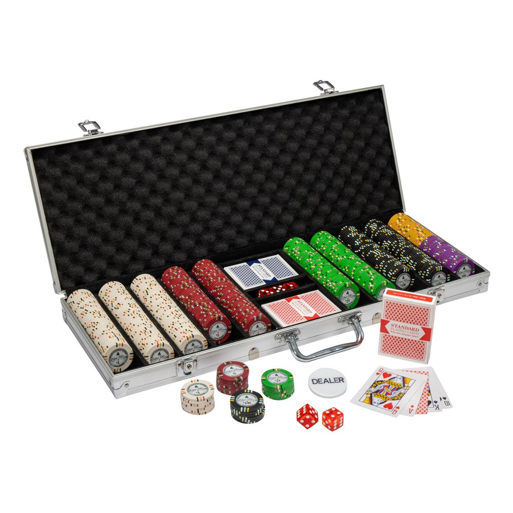 500Ct Claysmith Gaming "Bluff Canyon" Chip Set in Aluminum