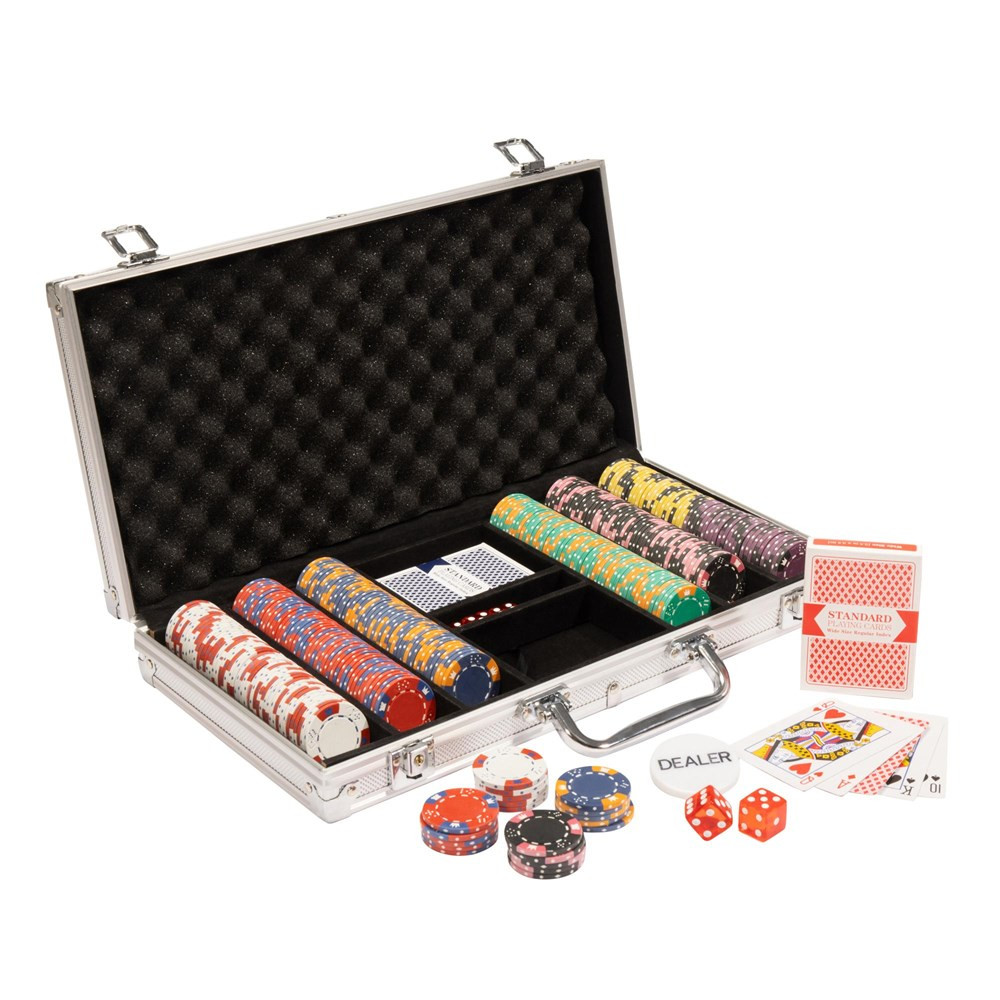 300 Ct - Pre-Packaged - Crown & Dice - Aluminum