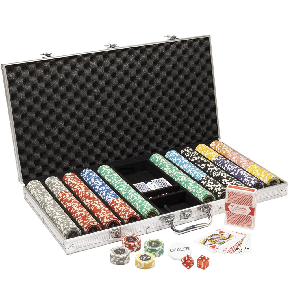 750 Ct Eclipse 14 Gram Poker Chip Set w/ Aluminum Case
