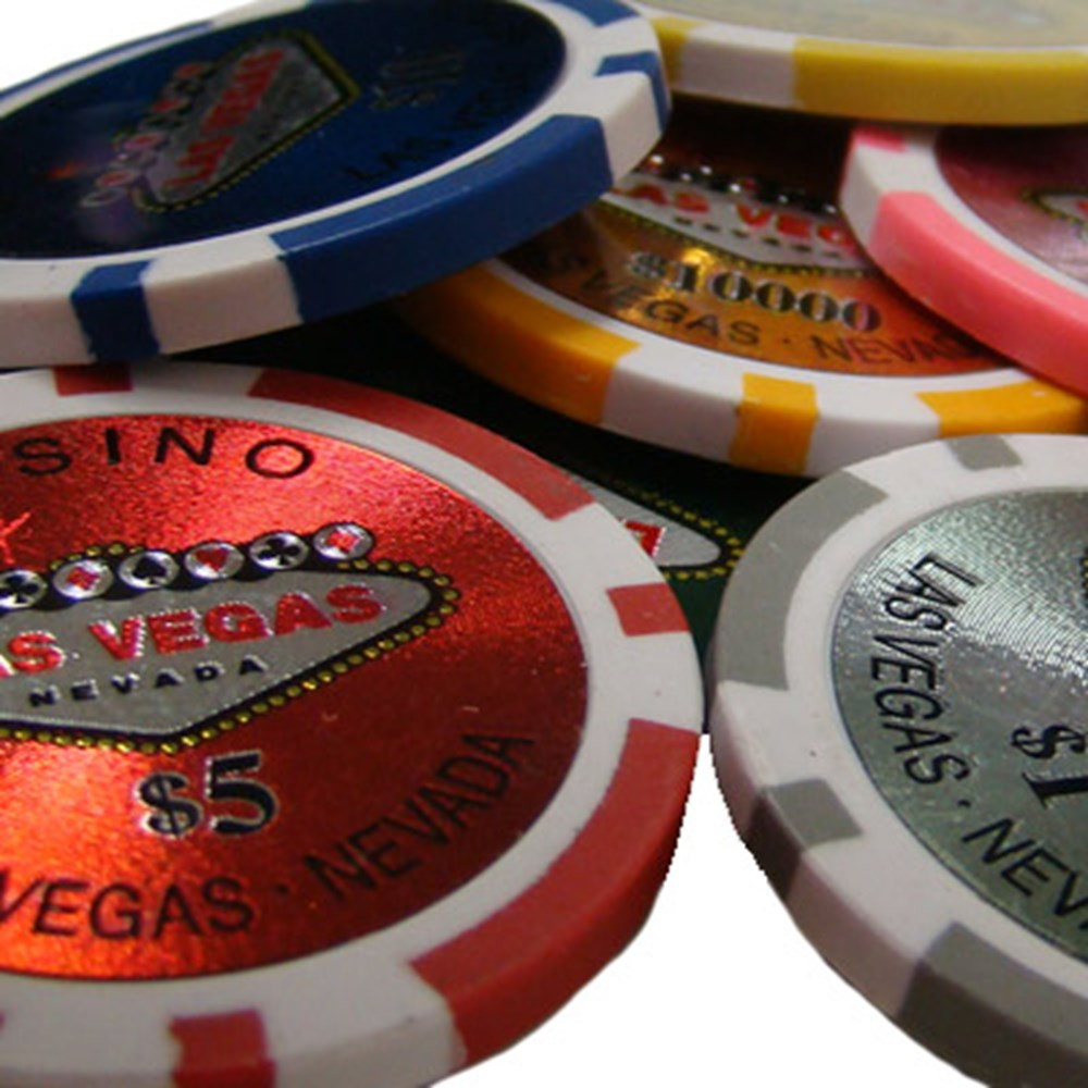 500 Las Vegas Poker Chip Set with Free WPT Rule Book. 14 Gram Heavy Weighted Poker Chips.