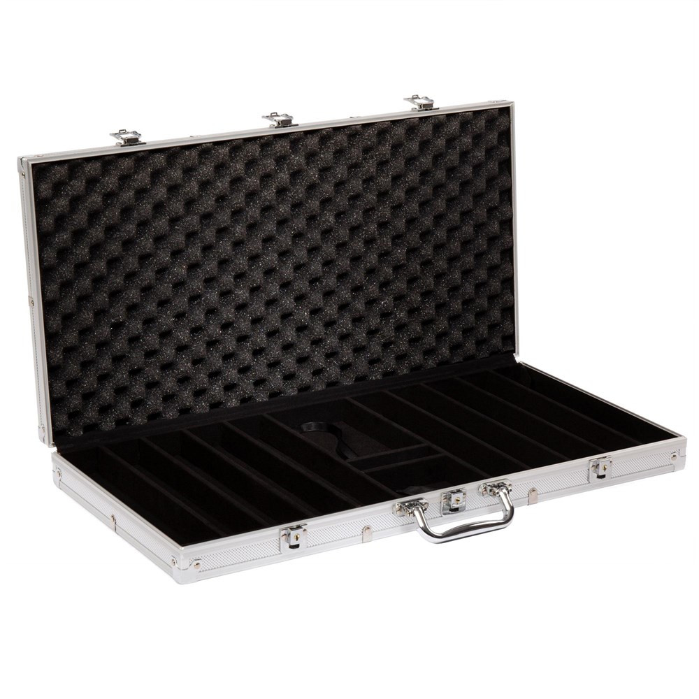 750Ct Claysmith Gaming 'Rock & Roll' Chip Set in Aluminum Case