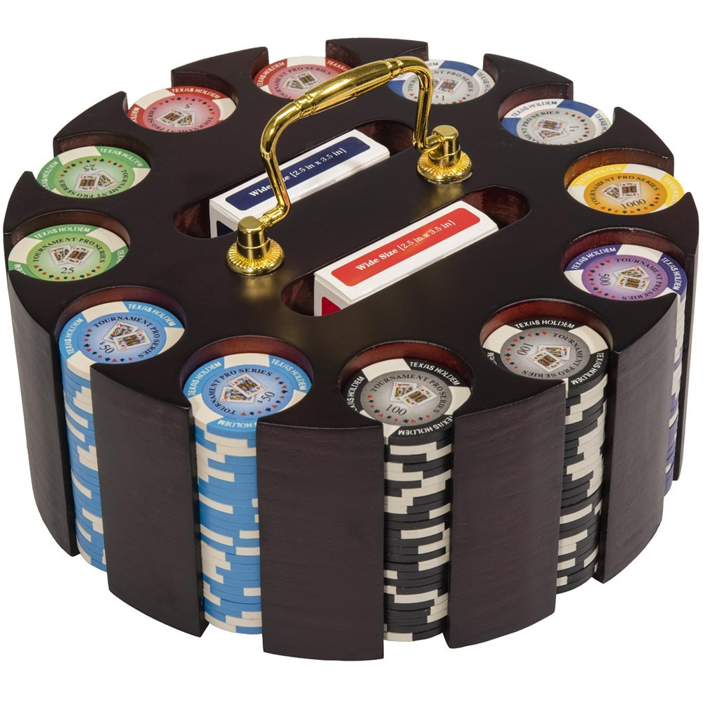 300 Ct - Pre-Packaged - Tournament Pro 11.5G Wooden Carousel