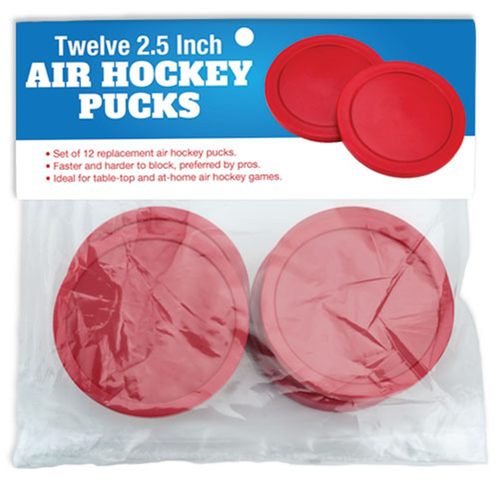 One dozen Air hockey Pucks - 2.5" (Small)