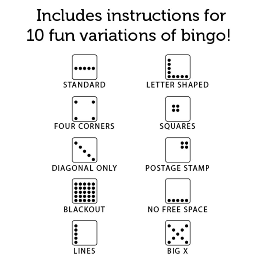Jumbo Bingo Set - 9-Inch Metal Cage with Calling Board