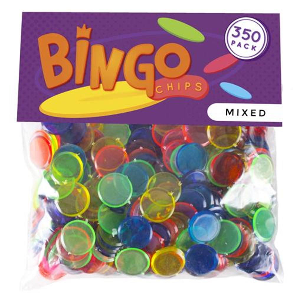 350 Pack Mixed Bingo Chips