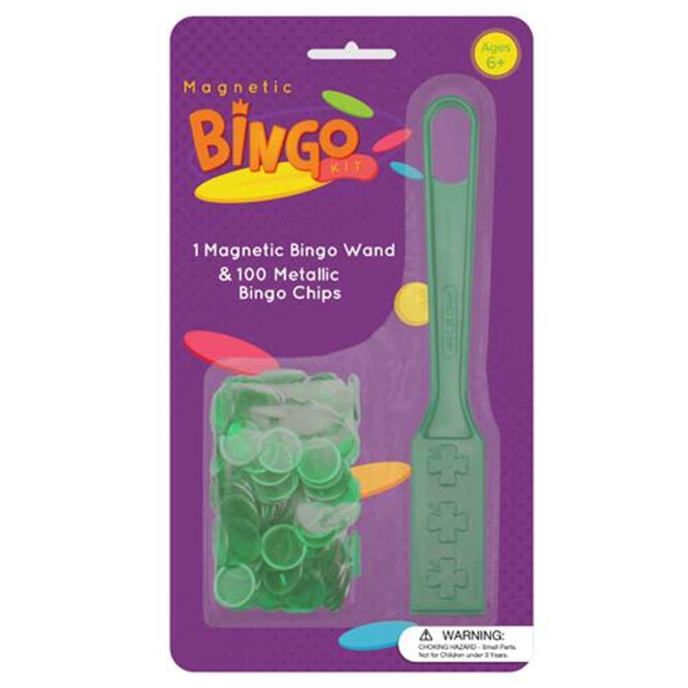 Magnetic Bingo Wand 100 Metallic Bingo GBIN-503