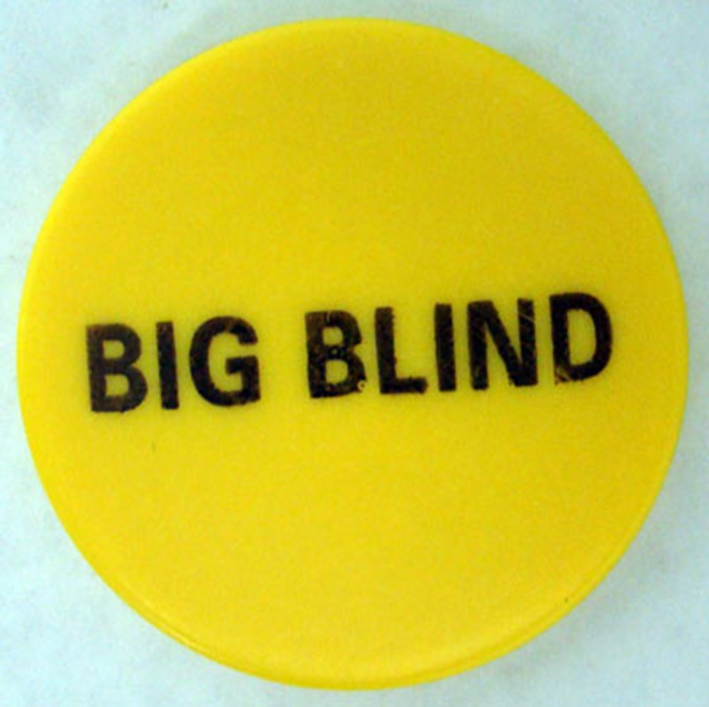 Big Blind Button 2" Diameter