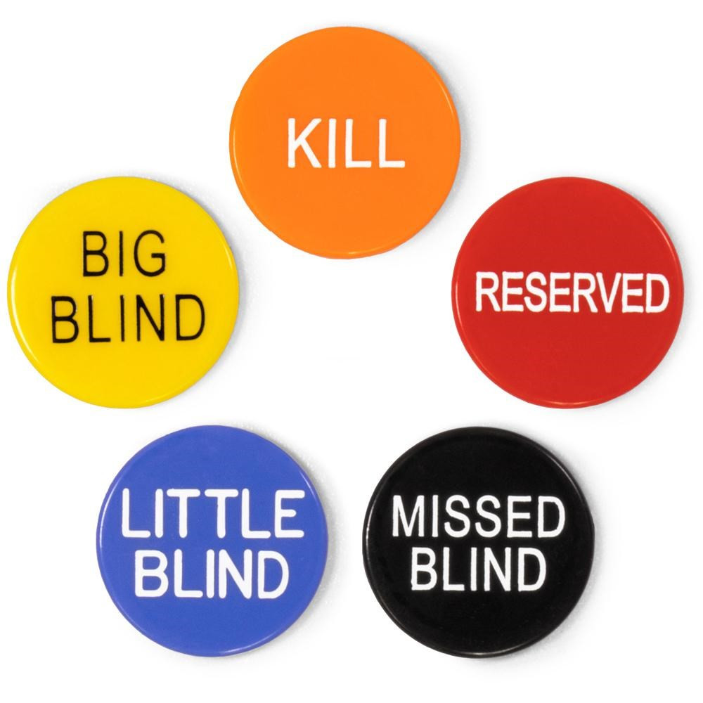 1' Button Combo Pack (Little, Big, Kill, Miss, Reserve)