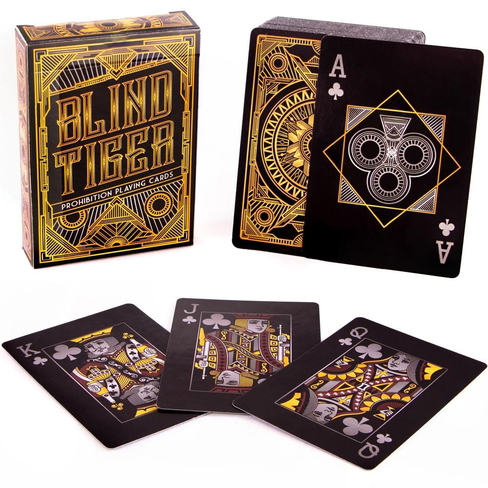 Blind Tiger Prohibition Playing Cards