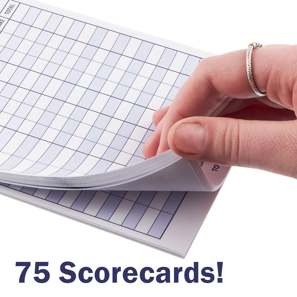 Pinochle Scorecards, 75-pack