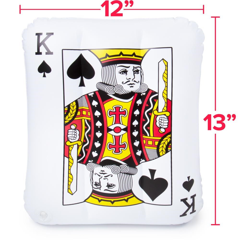 Inflatable Playing Cards, 5-pack